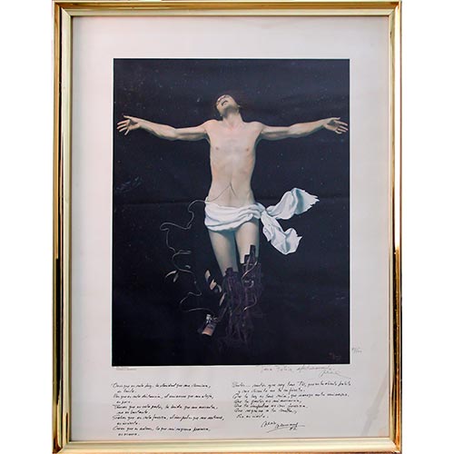 Sub.:6-On - Lote: 353 - ALEX ALEMANY (Ganda 1943) Cristo Crucificado