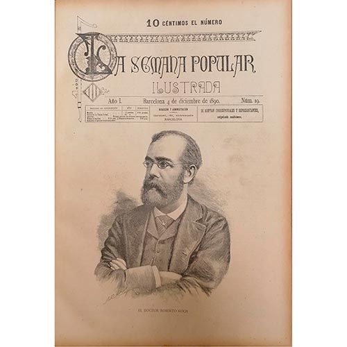 Sub.:6-On - Lote: 2050 -  La Semana Popular Ilustrada. 7 agosto 1890 - 24 diciembre 1891. N�ms. 2 - 75.