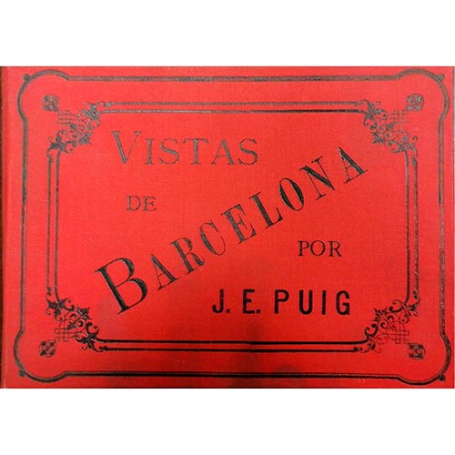 Sub.:6-On - Lote: 2054 -  Vistas de Barcelona por J. E. Puig.