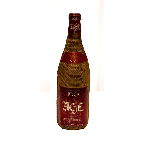 Sub.:6-On - Lote: 983 -  Botella de vino Age. Bodegas Unidas. Fuenmayor, La Rioja. 1928.