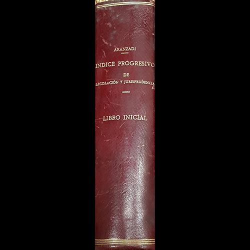 Sub.:6-On - Lote: 2227 -  Derecho. ARANZADI E IRUJO, Manuel. 