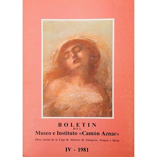 Sub.:6-On - Lote: 2519 -  Arte. Boletn del Museo e Instituto N IV., Zaragoza, 1981, pp. 127.