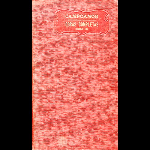 Sub.:6-On - Lote: 2437 -  Literatura. DE CAMPOAMOR, R. 