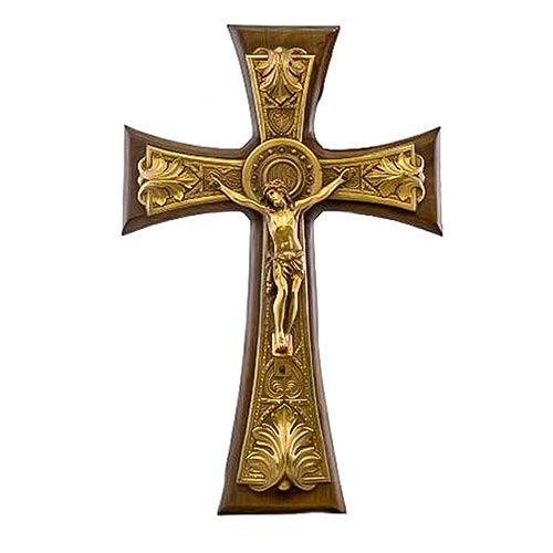 Sub.:6-On - Lote: 145 -  Crucifijo en bronce