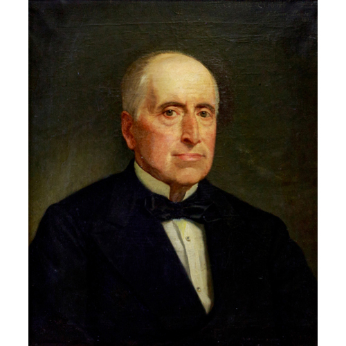 Sub.:6 - Lote: 71 - IGNACIO SUREZ LLANOS (Gijn, 1830 - Madrid, 1881) Retrato de D. Pedro Domingo de Ligues