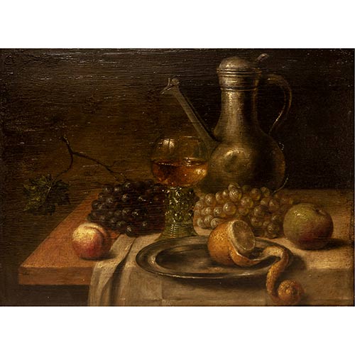 Sub.:7-On - Lote: 187 - ESCUELA HOLANDESA SS. XVIII-XIX Bodeg�n