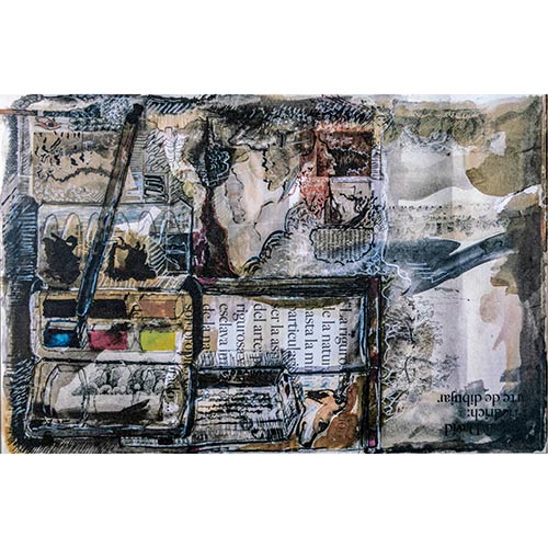 Sub.:7-On - Lote: 30 -  Lote de dos serigraf�as sobre lienzo. Enmarcadas.