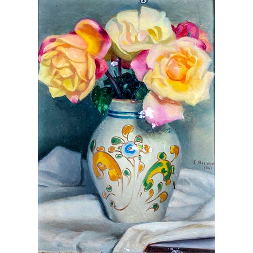 Sub.:7-On - Lote: 68 - FERNANDO BRIONES CARMONA (1905-1988) Florero