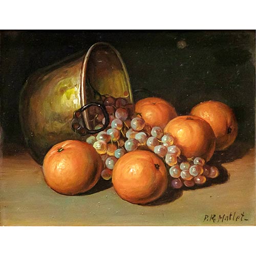 Sub.:7-On - Lote: 69 - REN� MALLET (1891-1960) Bodegones