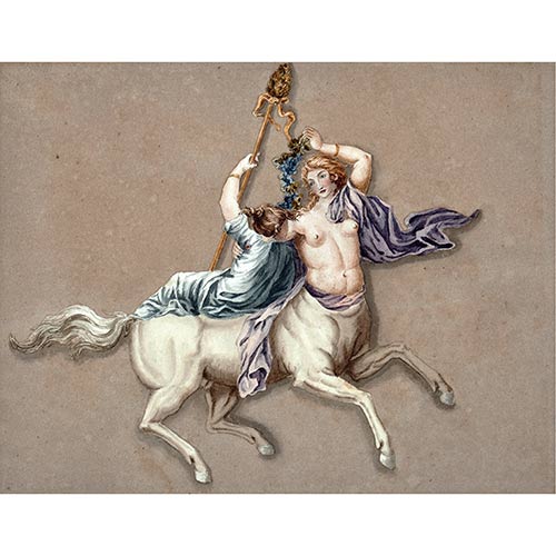 Sub.:7-On - Lote: 55 -  Escena mitol�gica