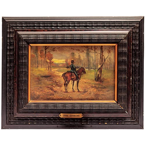 Sub.:7-On - Lote: 101 -  Hombre a caballo