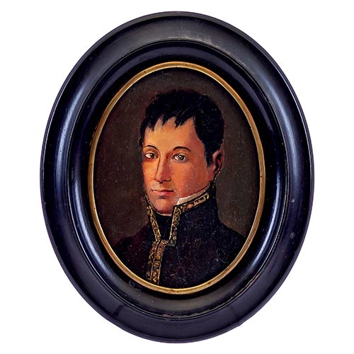 Sub.:7-On - Lote: 196 -  Retrato de caballero