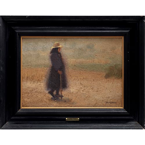 Sub.:7-On - Lote: 120 - MILAGROS FERRER CALATRAVA (Valencia, 1940) Paseo por la playa