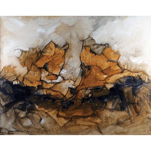 Sub.:7-On - Lote: 84 - RICARDO SANTAMAR�A (Zaragoza, 1920 - Prayssac, 2013) Maree Noire VI