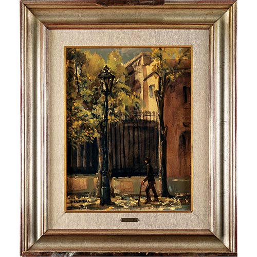 Sub.:7-On - Lote: 121 - RAFAEL DEL REAL (Zaragoza, 1932) Calle