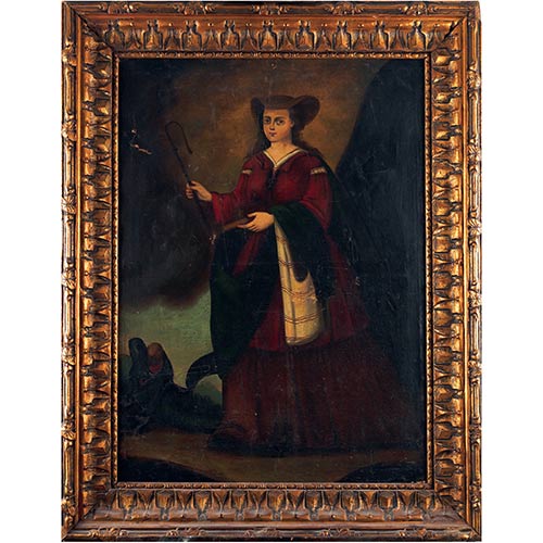 Sub.:7-On - Lote: 193 - ESCUELA COLONIAL S. XVIII Santa Margarita