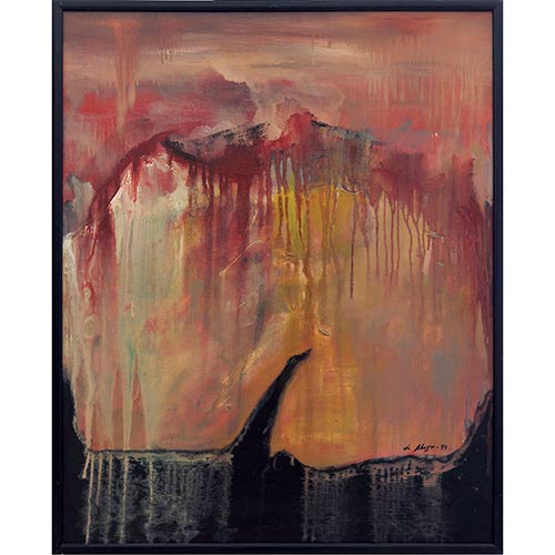 Sub.:7-On - Lote: 91 - FRANCISCO GARC�A DE ABAJO (Astorga, Le�n, 1959) Abstracto