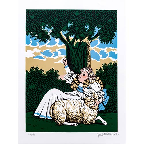 Sub.:7-On - Lote: 51 - ISABEL VILLAR (Salamanca, 1934) Serranilla