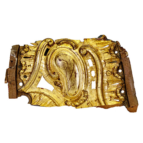 Sub.:7 - Lote: 1266 -  Fragmento de retablo