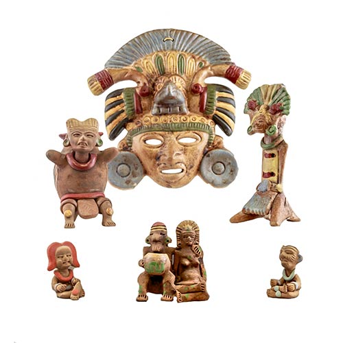 Sub.:8-On - Lote: 1118 -  Figuras Mayas