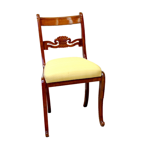 Sub.:8 - Lote: 3263 -  Silla restauraci�n. Respaldo de pala