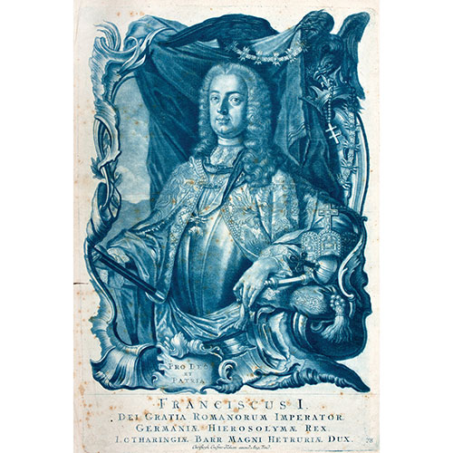 Sub.:9 - Lote: 53 - CHRISTOPH GUSTAV KILIAN (Augsburgo, 1724-1776) Franciscus I. Dei gratia romanorum imperator